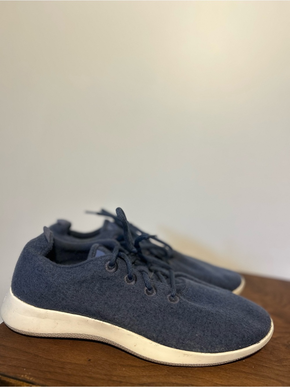 allbirds Men's Navy Lace-Up Sneakers